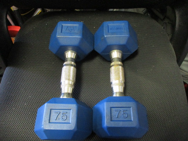 Load image into Gallery viewer, Used Hampton 7.5 LB Dumbbell Set (Set of 2)
