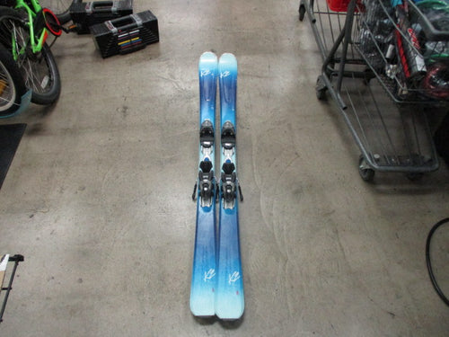 Used k2 Luv 75 163CM Downhill Ski With Marker Bindings