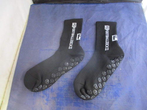 New Black Football/Soccer Grip Socks - OSFM