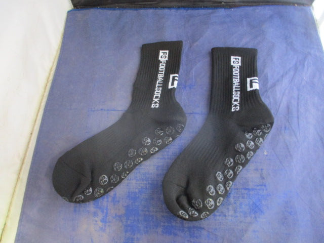 Load image into Gallery viewer, New Black Football/Soccer Grip Socks - OSFM
