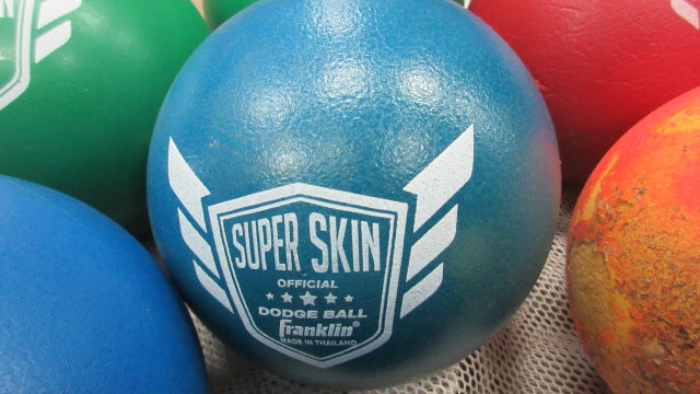 Load image into Gallery viewer, Used Super Skin Franklin Dodge Ball Set of 10
