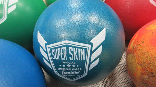 Used Super Skin Franklin Dodge Ball Set of 10