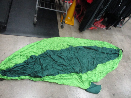 Used Light Green And Dark Green Hammock