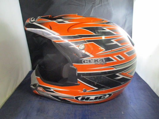 Used HJC CL-X4 Logic Motorcross Helmet Size Large - 7 3/8 - 7 1/2