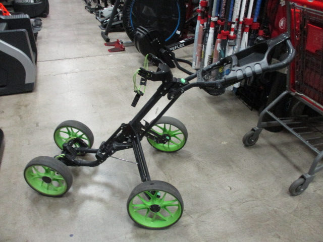 Load image into Gallery viewer, Used Caddytek Four Wheel Push Cart - Wheel and Breaks Wired
