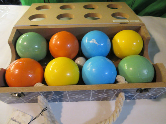 Used Tommy Bahama Bocce Ball Set w/ Case