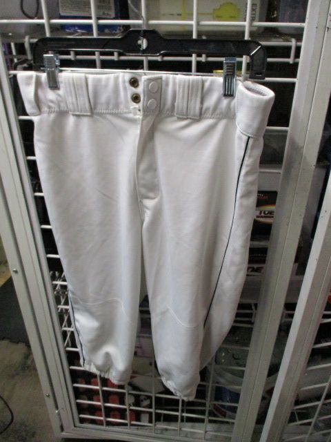 Load image into Gallery viewer, Used Russell White &amp; Black Piping Knicker Bottom pants Adult Size Medium
