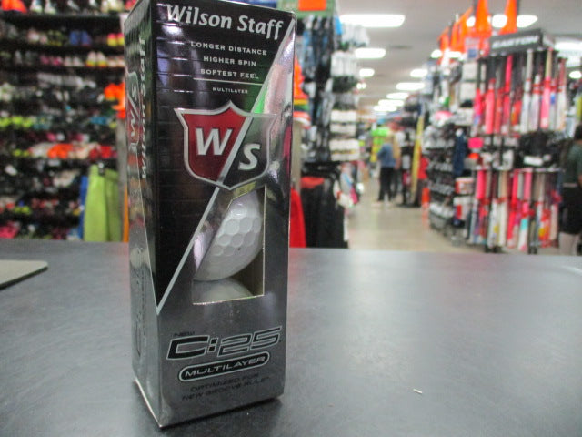 Load image into Gallery viewer, Wilson Staff C:25 Multi Layer Set of 3 Golf Balls
