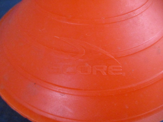 Used Score Orange Flat Cones - Set of 10