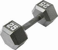 NEW Apollo Athletics 25 LB Hex Dumbbell