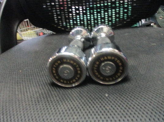 Used Hampton 5LB Dumbbell Set of 2