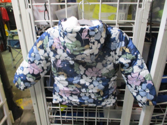 New Pulse Nova Toddler Snow Jacket Youth Size 2T - Floral Navy