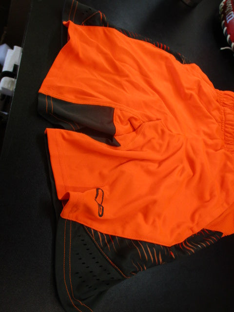 Load image into Gallery viewer, Used Kids Champion Neon Orange Shorts Size Youth XS 4-5
