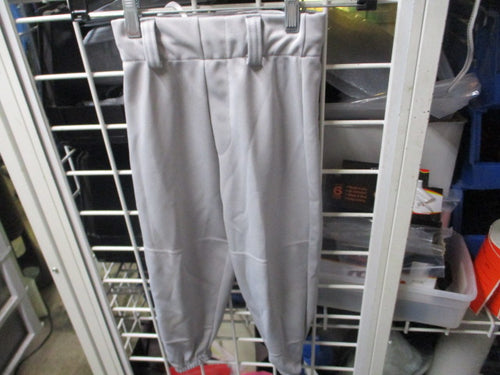 Used Easton Grey Baseball Pants Size Youth XS