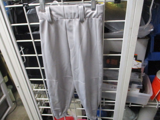 Used Easton Grey Baseball Pants Size Youth XS