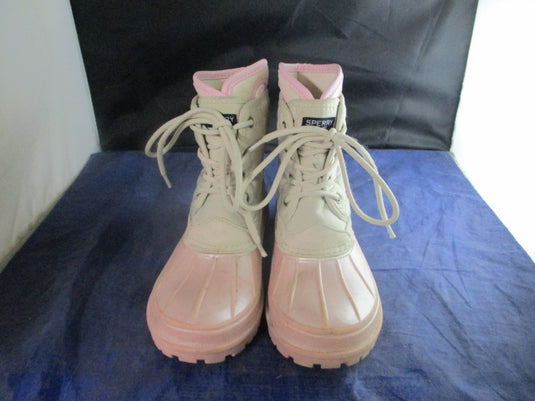 Used Sperry Harbor Boots Youth Size 2