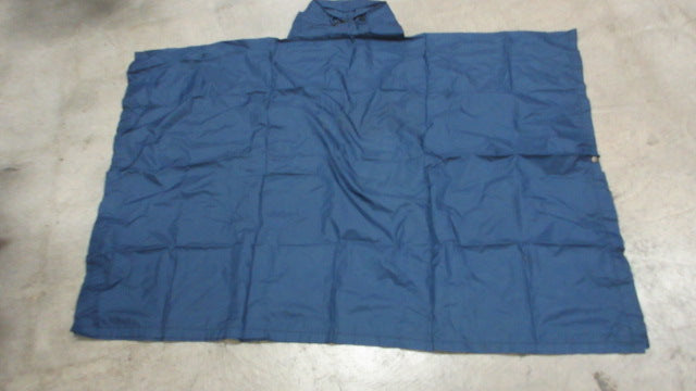 Load image into Gallery viewer, Used Outdoor Products Navy Rain Poncho
