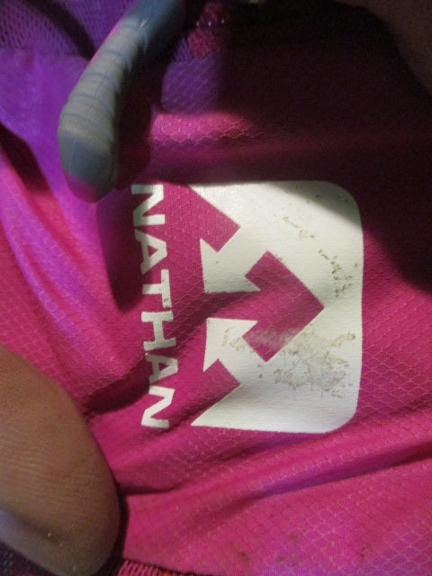 Used Nathan Pink Water Bottle