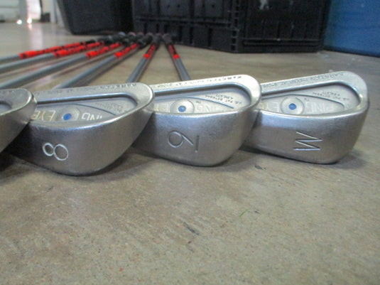 Used Ping Eye 2 Iron Set Ladies RH - 5-9, W