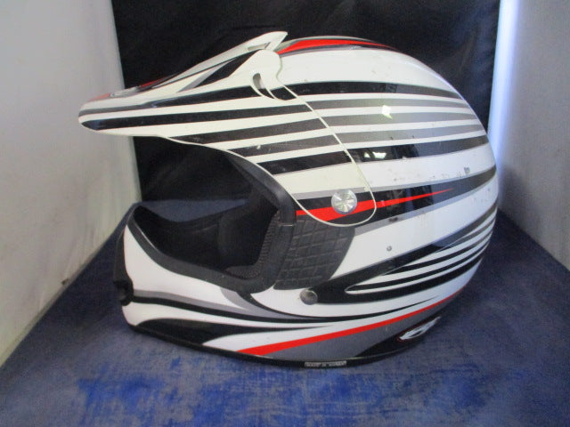 Load image into Gallery viewer, Used Answer M7 Fiberglass Motorcross Helmet Youth Size Medium
