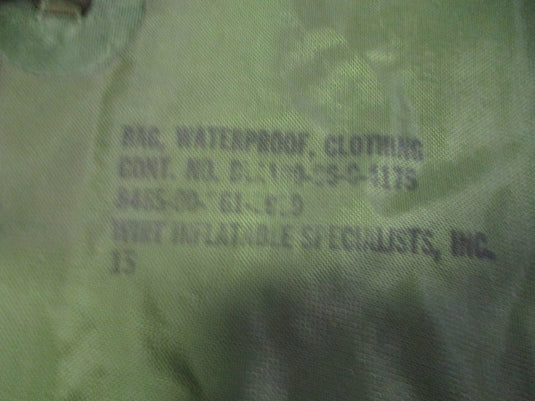 Used Military Surplus Dry Bag