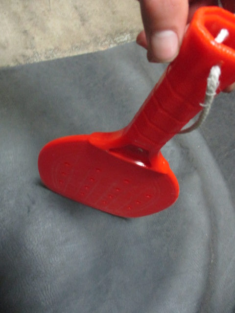 Used Red Plastic Pickleball Paddle