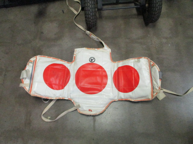 Load image into Gallery viewer, Used World Taekwondo Center Chest Protector - heavily worn
