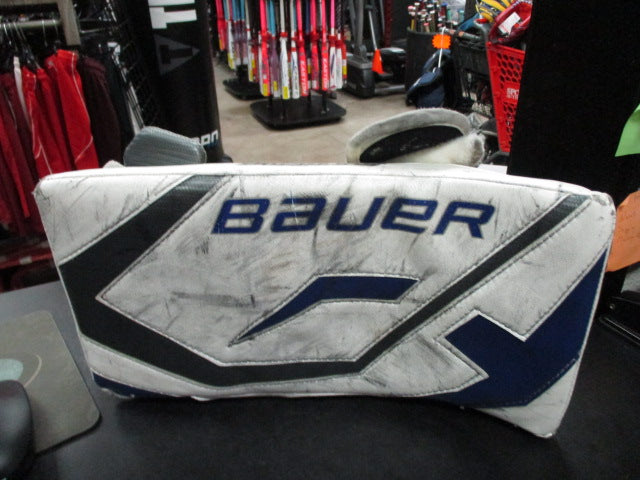 Load image into Gallery viewer, Used Bauer Supreme One100 Goalie Blocker Size Senior - Glove Has Wear
