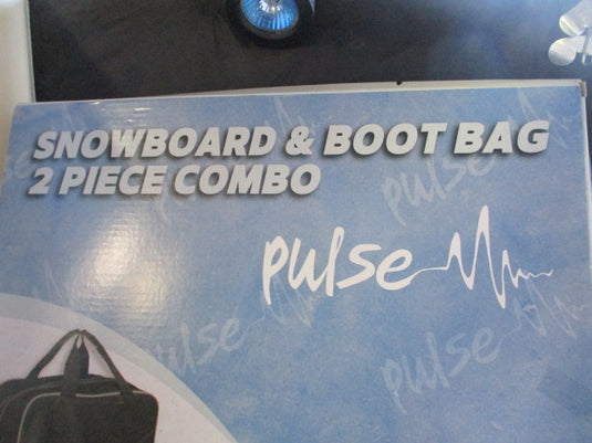 New Pulse Snowboard & Boot Bag 2 Piece Combo