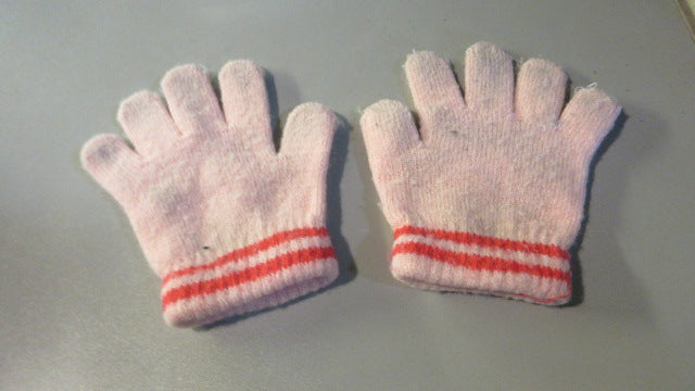 Load image into Gallery viewer, Used Toddler Pink Knit Gloves
