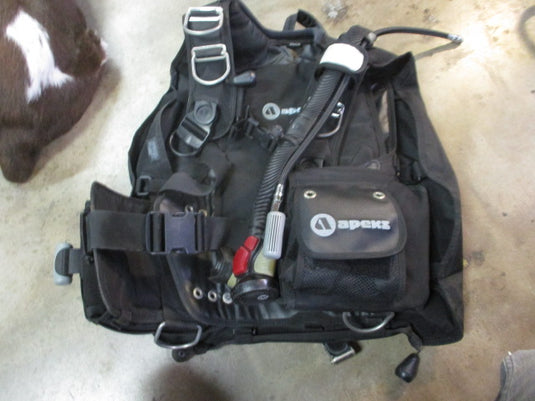 Used Apeks Black Ice BCD Size SM/MD