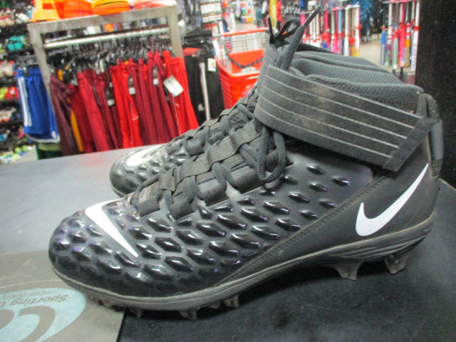 Load image into Gallery viewer, Used Nike Force Size 10.5 Football Cleats
