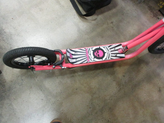 Used Mongoose Skull Pink Kick Scooter