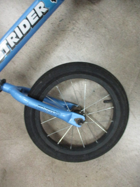 Load image into Gallery viewer, Used Strider 14X  Blue Balance Bike W/ Pedal Attachemnt
