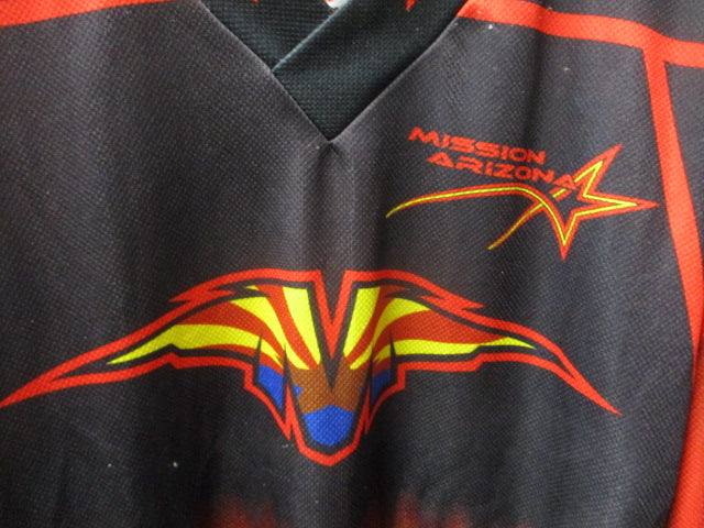 Load image into Gallery viewer, Used Mission Arizona #13 Hockey Jersey Youth Size Large
