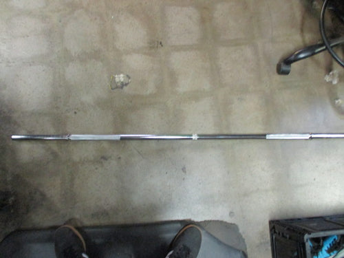 Used 5 Foot Chrome 3 Piece Standard bar 15lb