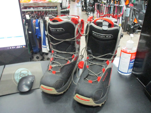 Used Salomon Dialogue Snowboard Boots Size 8.5 - Laces Have Wear