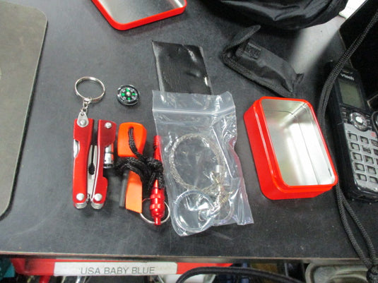 Used SOS Multi Tool Whistle And Fire Starter