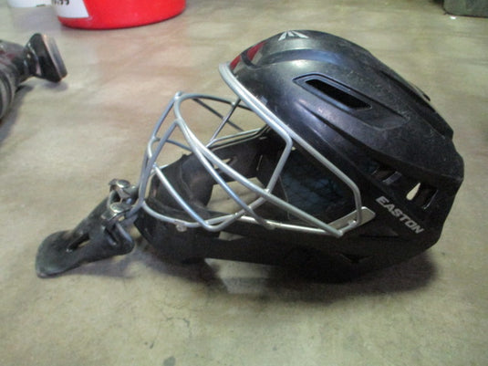 Used Easton Gametime Catcher's Helmet w/ Throat Guard Size 6 1/2 - 7 1/8