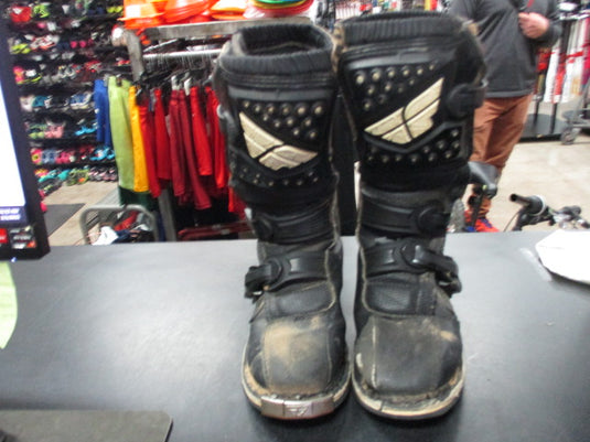 Used Fly Racing Maverick Size Youth Motorcross Boots