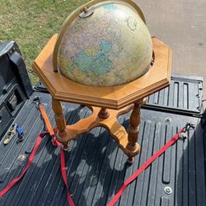 Statesman 20? Antique Illuminated Floor Heirloom  Replogle Globe