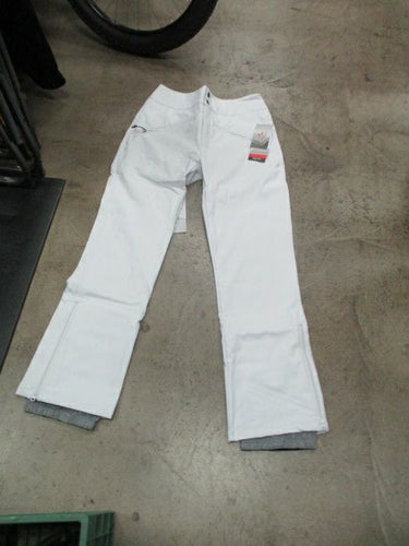 New Pulse Envy Soft Shell Ladies Snow Pants Adult Size XS - White