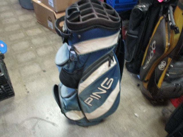 Load image into Gallery viewer, Used Ping Traverse cart Golf Bag
