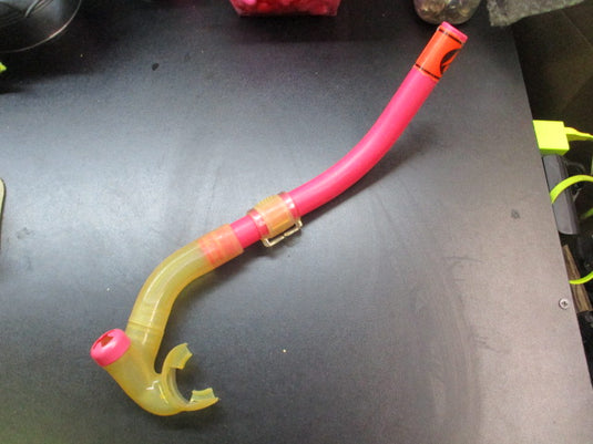 Used Pink & Clear Snorkel - small wear