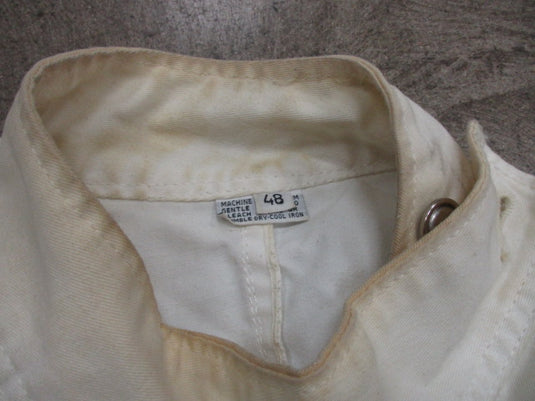 Used Santelli Fencing White Jacket Size 48