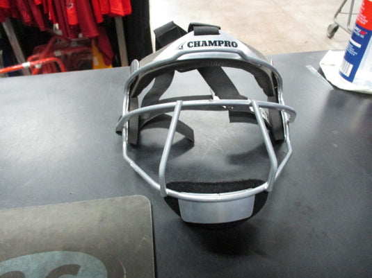 Used Champro Softball Gray Fielders Mask