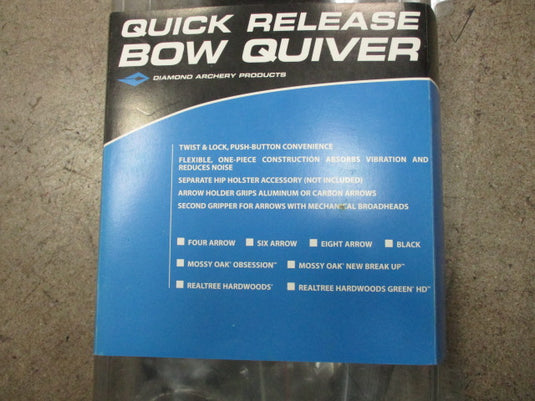 Used Quick Release bow Quiver