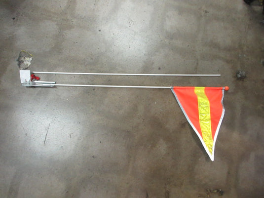 Used Bicycle Safety Flag - Does not have connector to extend pole length