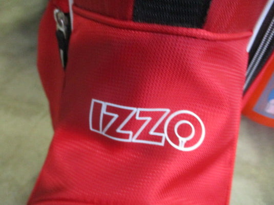 Used IZZO Red Stand Golf Bag