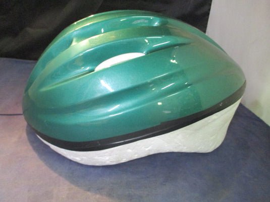 Used Pro Rider Green Bicycle Helmet Size S/M